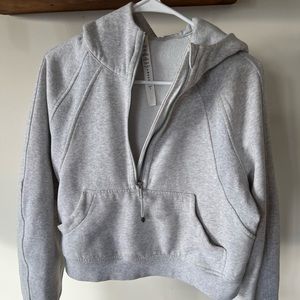 Scuba Oversized Half-Zip Hoodie